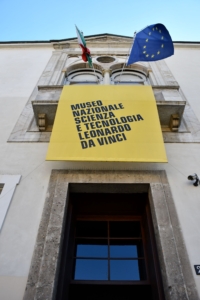 ミラノのダヴィンチ博物館の入り口